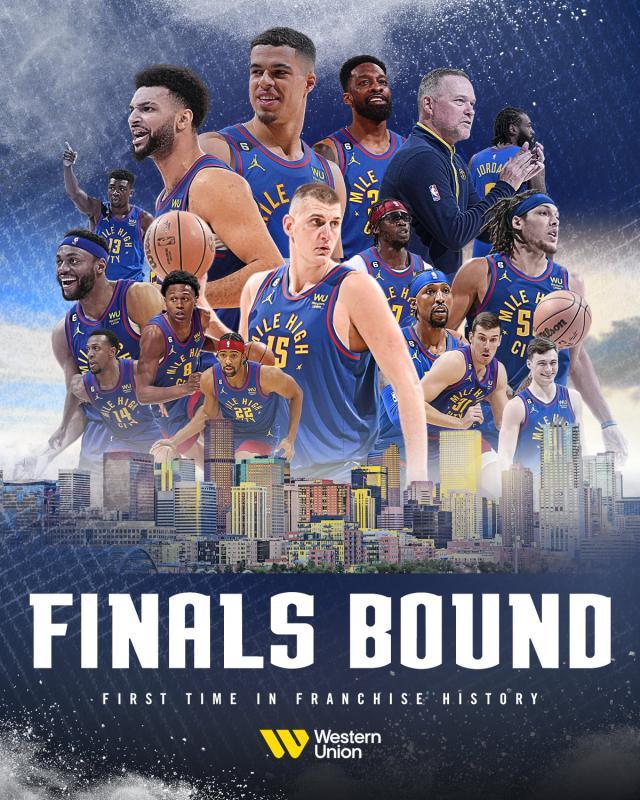 欧冠决赛-太快横扫！掘金最大对手不是绿军或热火 是9天休息